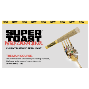 Super Toast - Resin Crown Jewel - Bubble G Dynamic Digital Poster